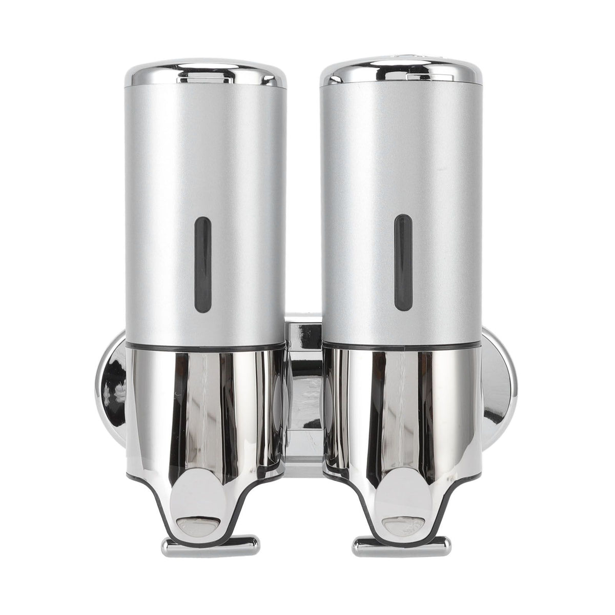 Soap Dispenser Dual Pump 1000ml Wall Mounted Easily Refilled Reusable Shampoo Dispenser for Bathroom Hotel