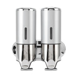 Soap Dispenser Dual Pump 1000ml Wall Mounted Easily Refilled Reusable Shampoo Dispenser for Bathroom Hotel