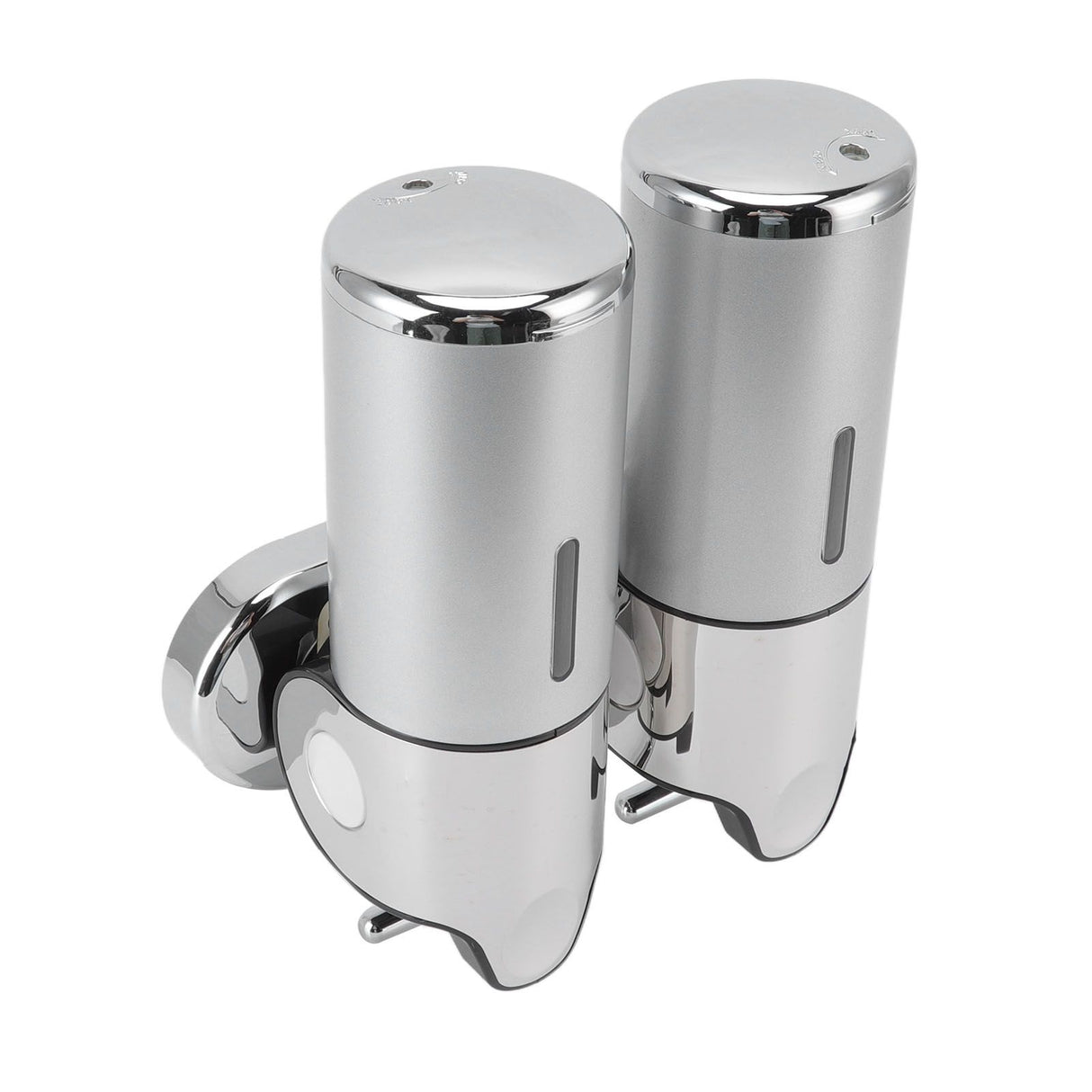 Soap Dispenser Dual Pump 1000ml Wall Mounted Easily Refilled Reusable Shampoo Dispenser for Bathroom Hotel