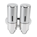 Soap Dispenser Dual Pump 1000ml Wall Mounted Easily Refilled Reusable Shampoo Dispenser for Bathroom Hotel