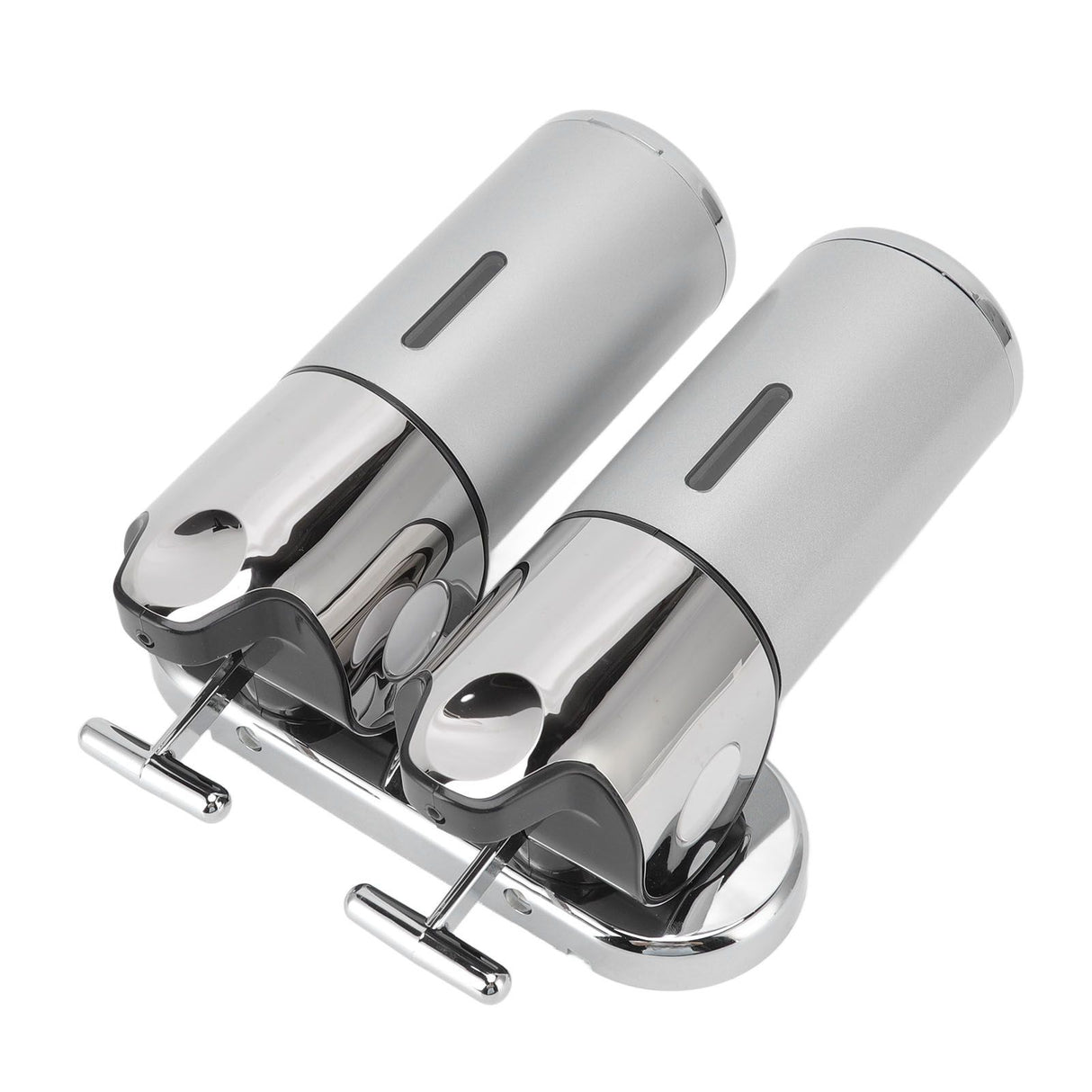 Soap Dispenser Dual Pump 1000ml Wall Mounted Easily Refilled Reusable Shampoo Dispenser for Bathroom Hotel
