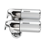 Soap Dispenser Dual Pump 1000ml Wall Mounted Easily Refilled Reusable Shampoo Dispenser for Bathroom Hotel