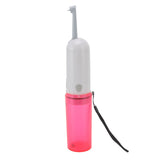 Portable Bidet 230ml USB Rechargeable Efficient Water Saving Simple Operation Portable Bidet Sprayer for Toilet Travel Red Bottle
