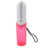 Portable Bidet 230ml USB Rechargeable Efficient Water Saving Simple Operation Portable Bidet Sprayer for Toilet Travel Red Bottle