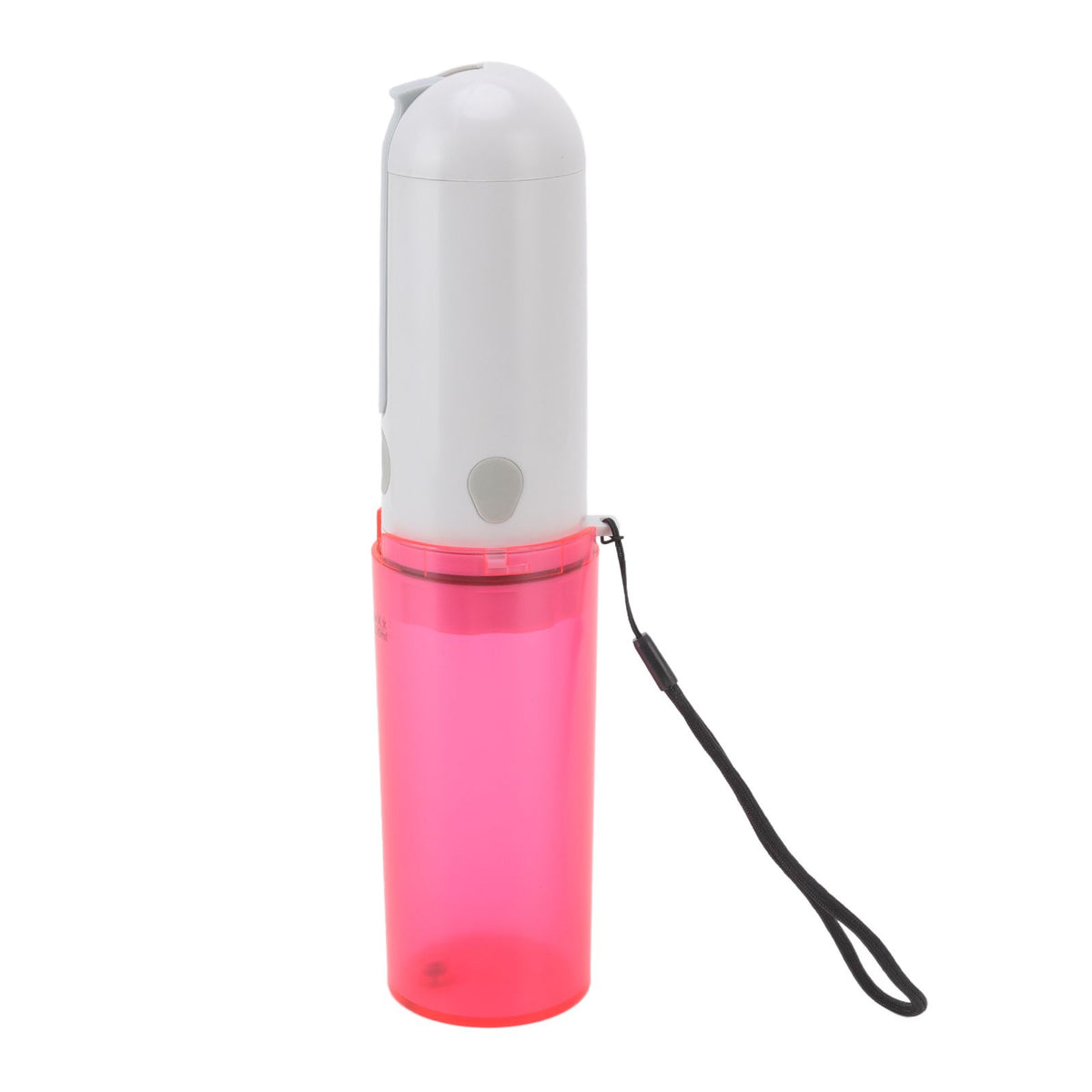 Portable Bidet 230ml USB Rechargeable Efficient Water Saving Simple Operation Portable Bidet Sprayer for Toilet Travel Red Bottle