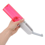 Portable Bidet 230ml USB Rechargeable Efficient Water Saving Simple Operation Portable Bidet Sprayer for Toilet Travel Red Bottle