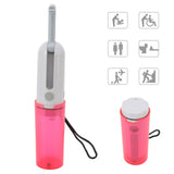 Portable Bidet 230ml USB Rechargeable Efficient Water Saving Simple Operation Portable Bidet Sprayer for Toilet Travel Red Bottle