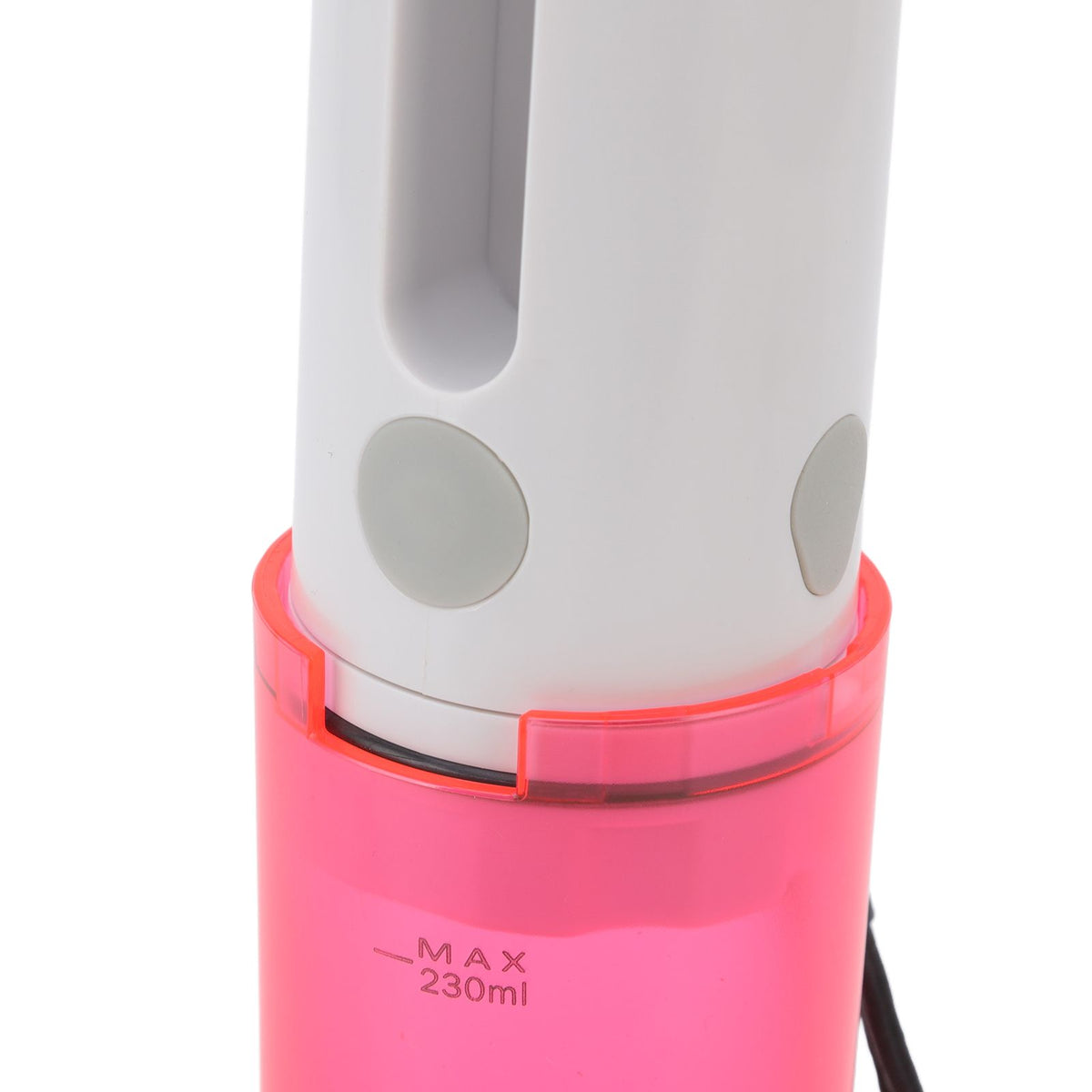 Portable Bidet 230ml USB Rechargeable Efficient Water Saving Simple Operation Portable Bidet Sprayer for Toilet Travel Red Bottle