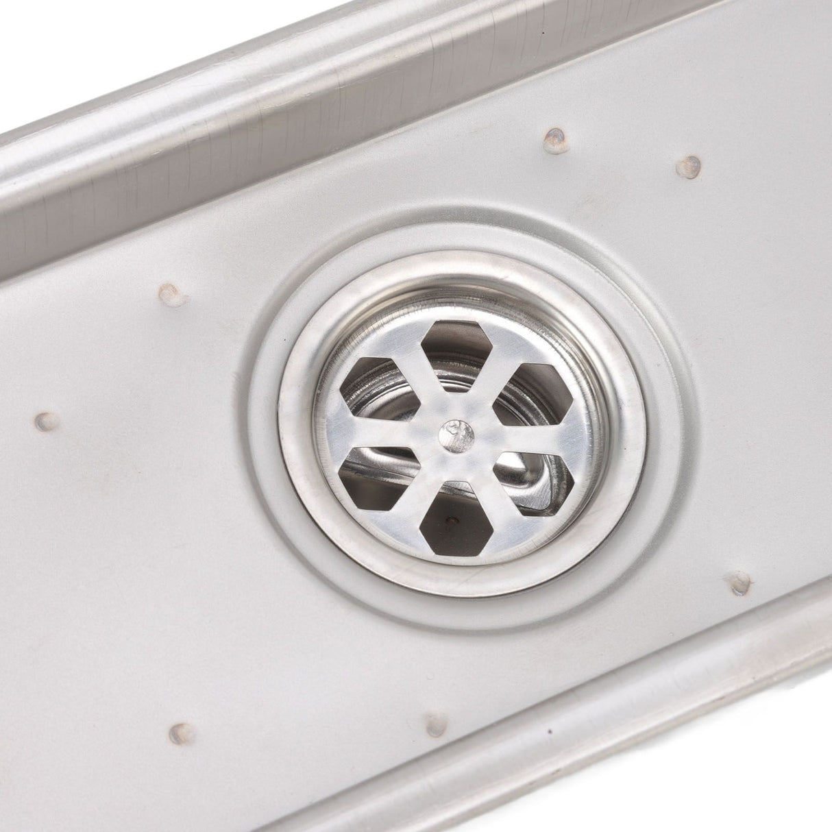 12 Inch Linear Shower Drain Rectangular Shower Floor Drain Channel Quick Drainage with Anti Odor Check Valve for Bathroom Kitchen
