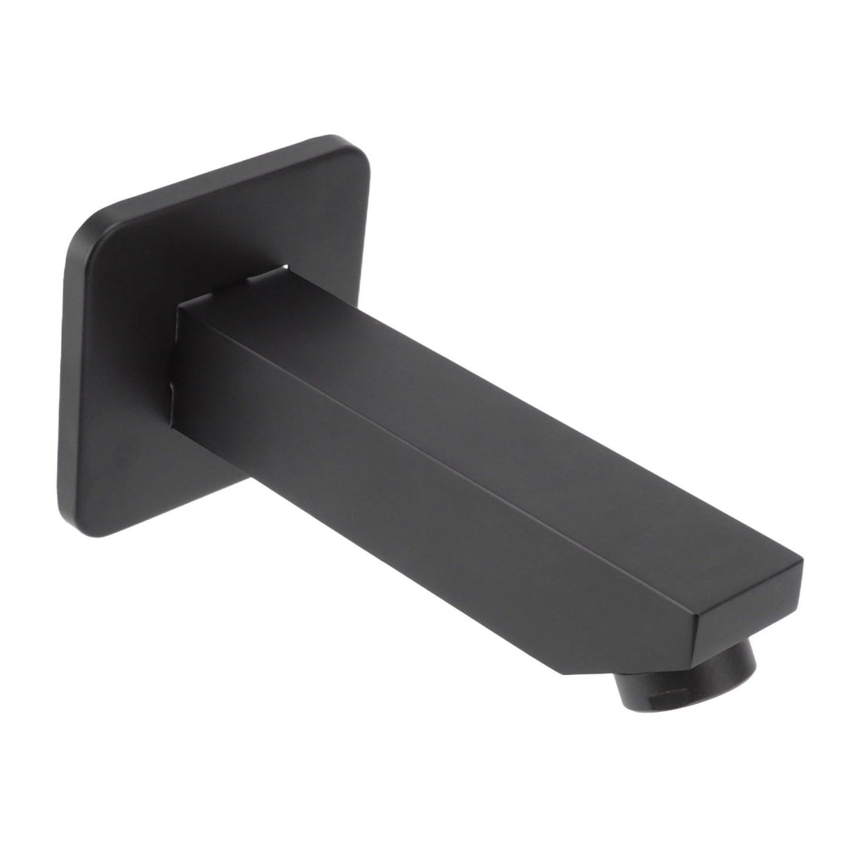 G1/2 Copper Bathtub Faucet Concealed Seamless Bathroom Tub Spout for Bathroom Black