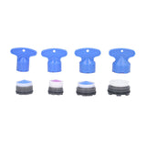 8pcs Faucet Aerator Plastic Insert Water Tap Aerators with Wrenches for Bathroom Kitchen - Close-Up Angle