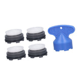 Faucet Aerators Inserted M24mm Faucet Aerators Replacement Parts with Spanner for Bathroom Kitchen Male Thread