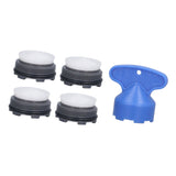 Faucet Aerators Inserted M24mm Faucet Aerators Replacement Parts with Spanner for Bathroom Kitchen Male Thread