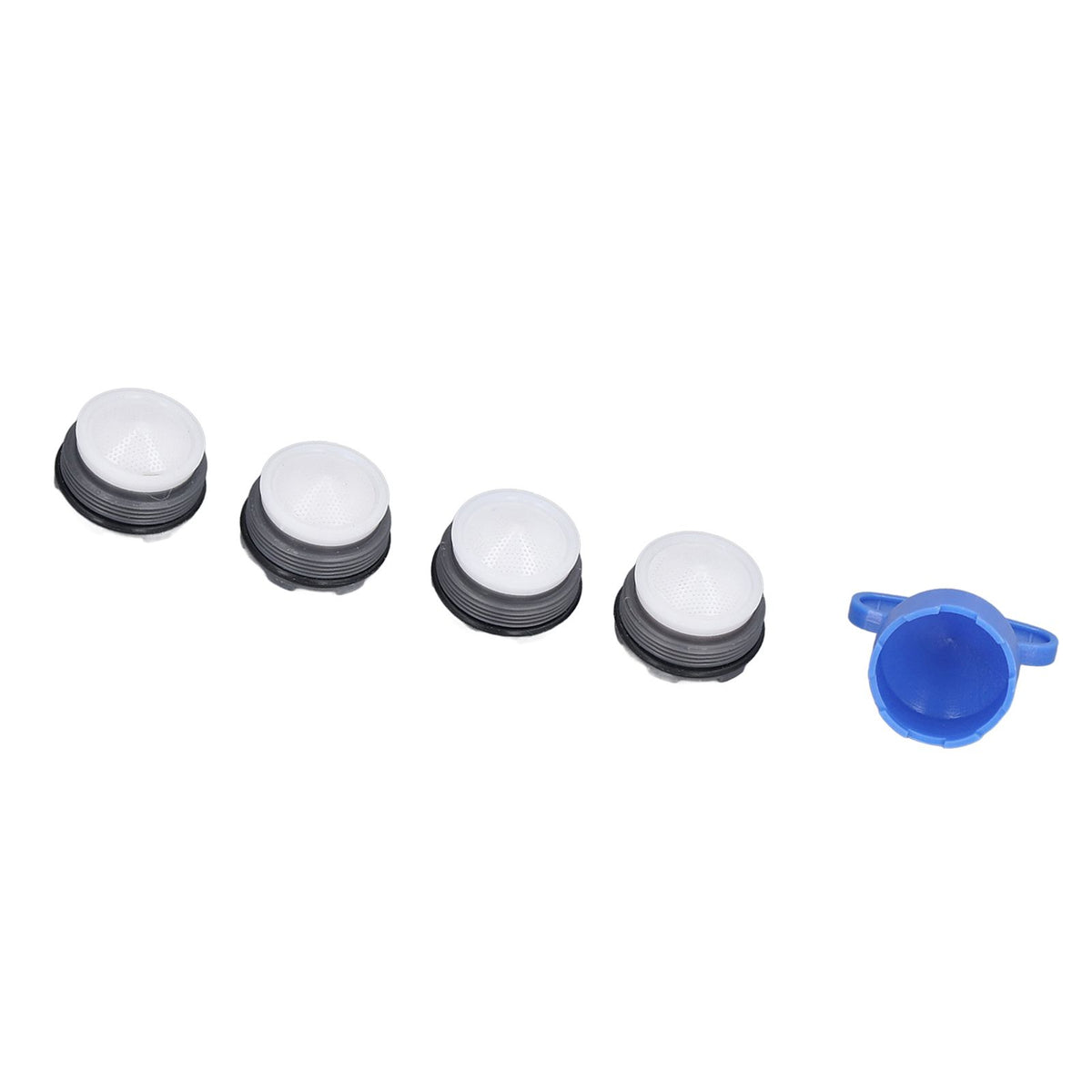 Faucet Aerators Inserted M24mm Faucet Aerators Replacement Parts with Spanner for Bathroom Kitchen Male Thread
