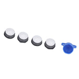 Faucet Aerators Inserted M24mm Faucet Aerators Replacement Parts with Spanner for Bathroom Kitchen Male Thread - Rear View