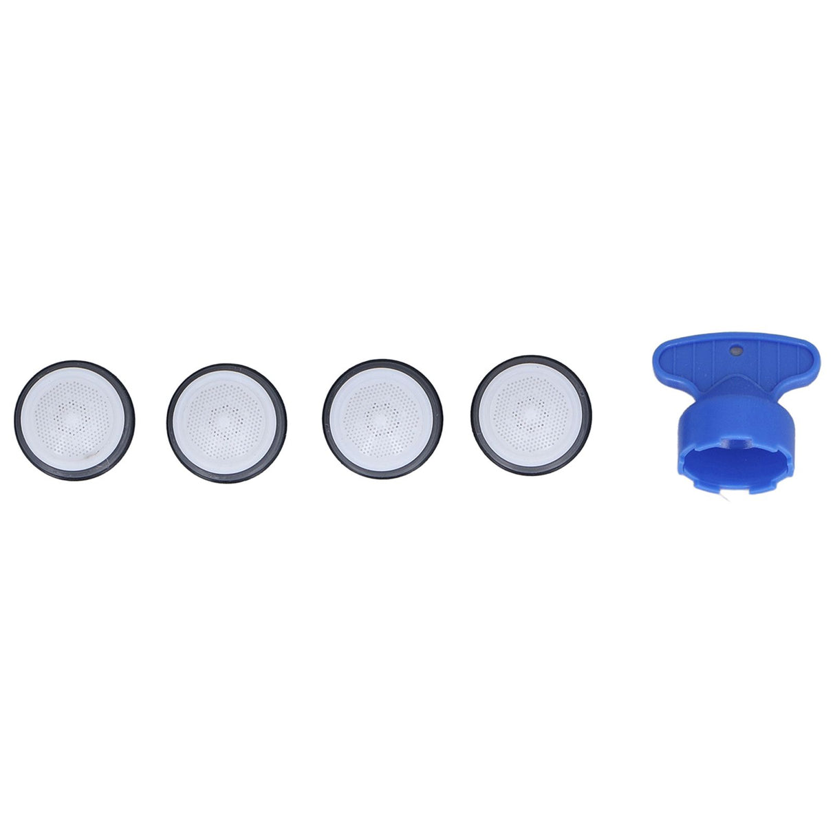 Faucet Aerators Inserted M24mm Faucet Aerators Replacement Parts with Spanner for Bathroom Kitchen Male Thread