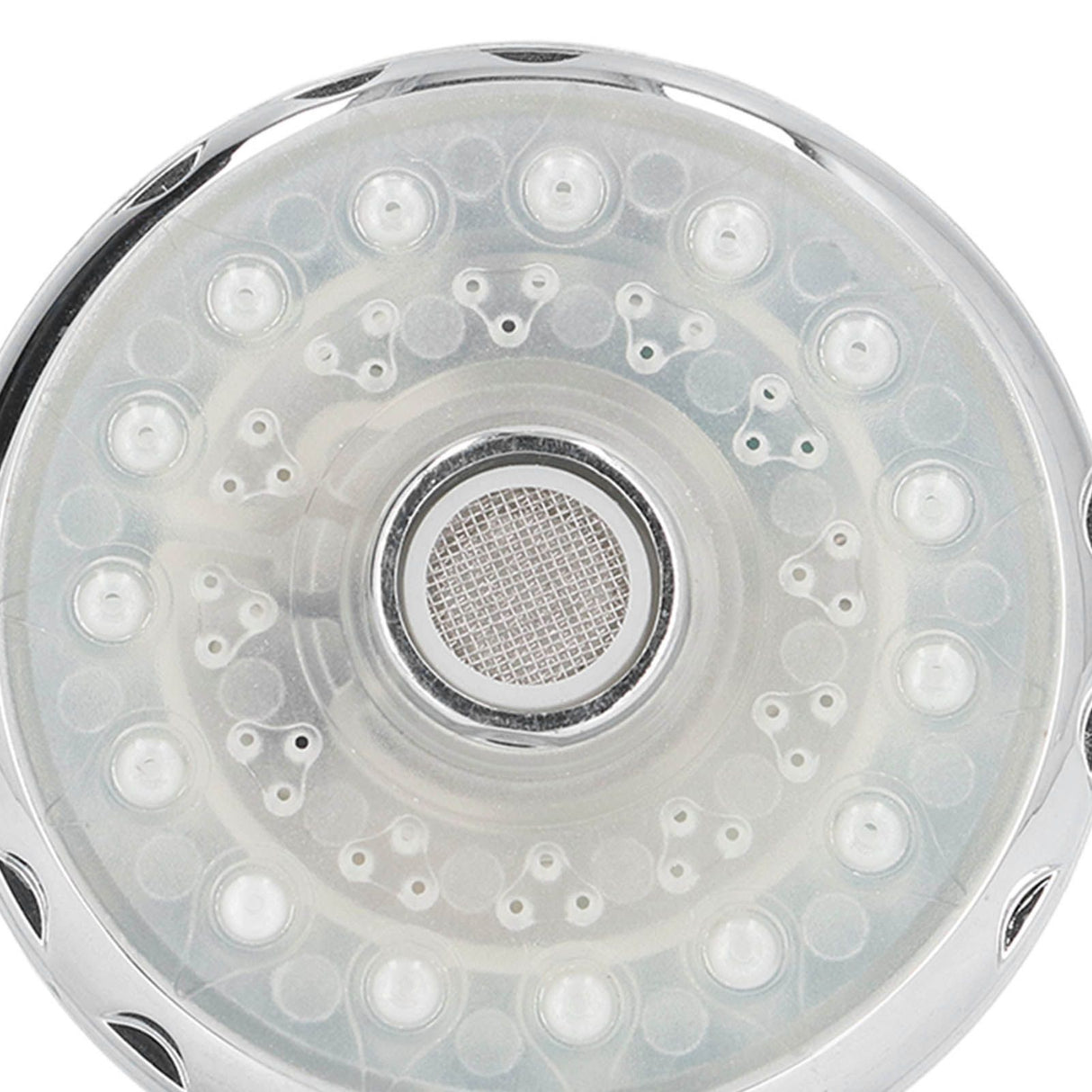 LED Shower Head 7 Color Flash Light Automatically Changing Shower Sprayer with G1/2 External Thread for Bathroom