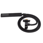 Wall Mounted Shower Set Black High Pressure Shower Head with G1/2 Caliber for Bathroom