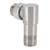 Angle Stop Valve Male G1/2 304 Stainless Steel 1 in 2 Out Integrated Design Automatic Water Stop Valve for Toilet On Off Integrated Angle Valve - Extra Image