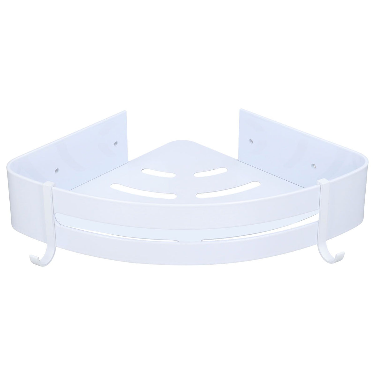 Shower Corner Organizer Aluminium Alloy Durable Rustproof Widely Used Easy Installation Corner Shower Caddy