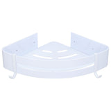 Shower Corner Organizer Aluminium Alloy Durable Rustproof Widely Used Easy Installation Corner Shower Caddy - Side View