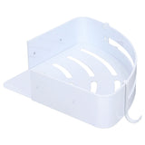 Shower Corner Organizer Aluminium Alloy Durable Rustproof Widely Used Easy Installation Corner Shower Caddy - Rear View