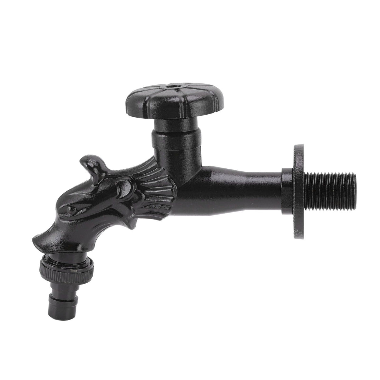 Copper Bathroom Sink Faucets Antique Efficient Multipurpose Engraved Retro Faucet for Bathroom Outdoor Black