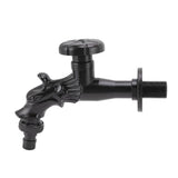 Copper Bathroom Sink Faucets Antique Efficient Multipurpose Engraved Retro Faucet for Bathroom Outdoor Black