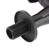Copper Bathroom Sink Faucets Antique Efficient Multipurpose Engraved Retro Faucet for Bathroom Outdoor Black
