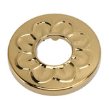 Angle Stop Valve Gold Antique Full Copper Carving Thicken Cold Hot Faucet Water Stop Valve for Bathroom Kitchen - Extra Image