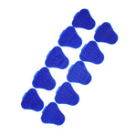 10pcs Urinal Screen Deodorizers Triangle Anti Splash Deodorizer Scented Urinal Screen Mat for Restroom Blue