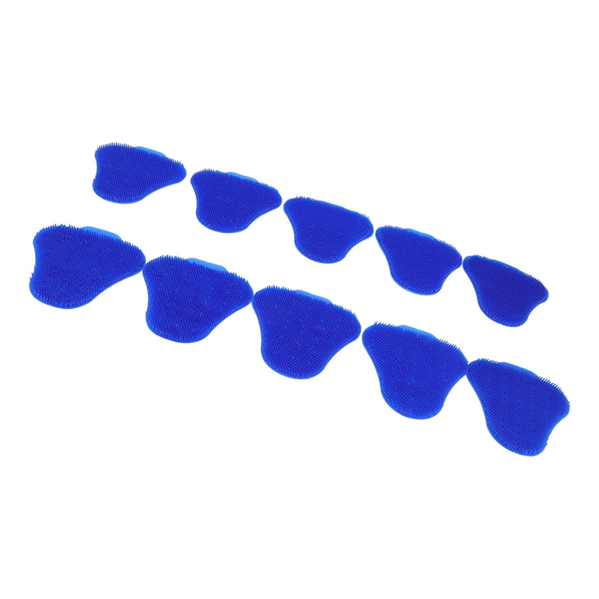 10pcs Urinal Screen Deodorizers Triangle Anti Splash Deodorizer Scented Urinal Screen Mat for Restroom Blue