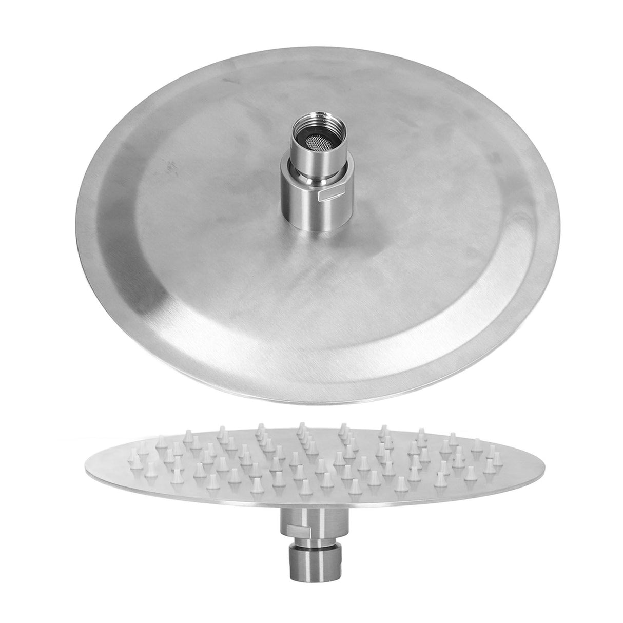 8 Inch Stainless Steel Rain Shower Head Ultrathin 75 Nozzles High Pressure 360 Degrees Rotating g Shower Head