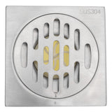 Shower Floor Drain Odourless Prevents Backflow Stainless Steel Shower Drain for Bathroom Toilet Kitchen