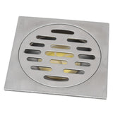 Shower Floor Drain Odourless Prevents Backflow Stainless Steel Shower Drain for Bathroom Toilet Kitchen