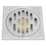 Shower Floor Drain Odourless Prevents Backflow Stainless Steel Shower Drain for Bathroom Toilet Kitchen - 45-Degree Angle