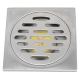 Shower Floor Drain Odourless Prevents Backflow Stainless Steel Shower Drain for Bathroom Toilet Kitchen