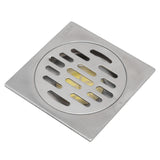 Shower Floor Drain Odourless Prevents Backflow Stainless Steel Shower Drain for Bathroom Toilet Kitchen