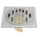 Shower Floor Drain Odourless Prevents Backflow Stainless Steel Shower Drain for Bathroom Toilet Kitchen