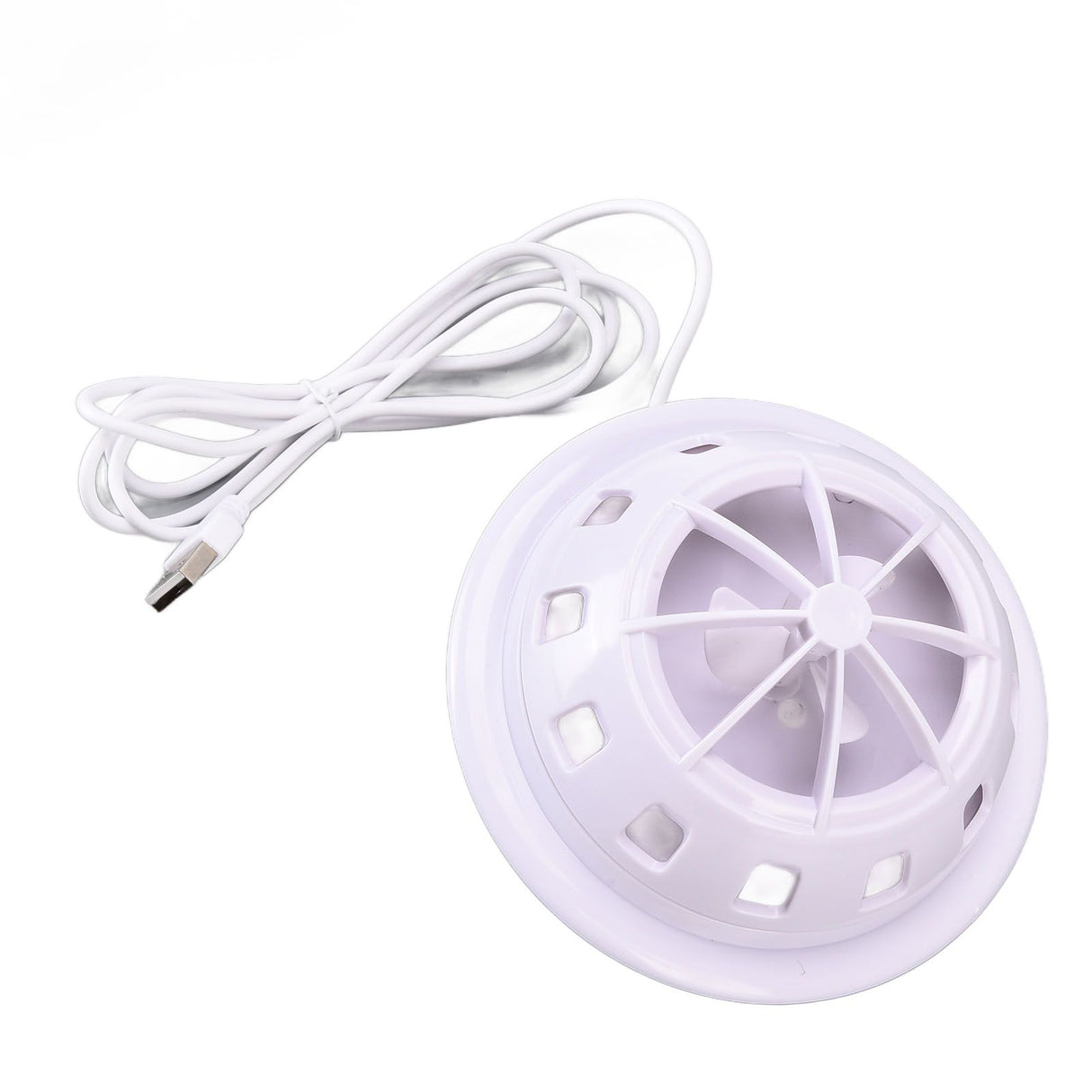 Mini Ultrasonic Dishwasher Portable USB Household Fruit Dishwasher for Home KitchenWhite