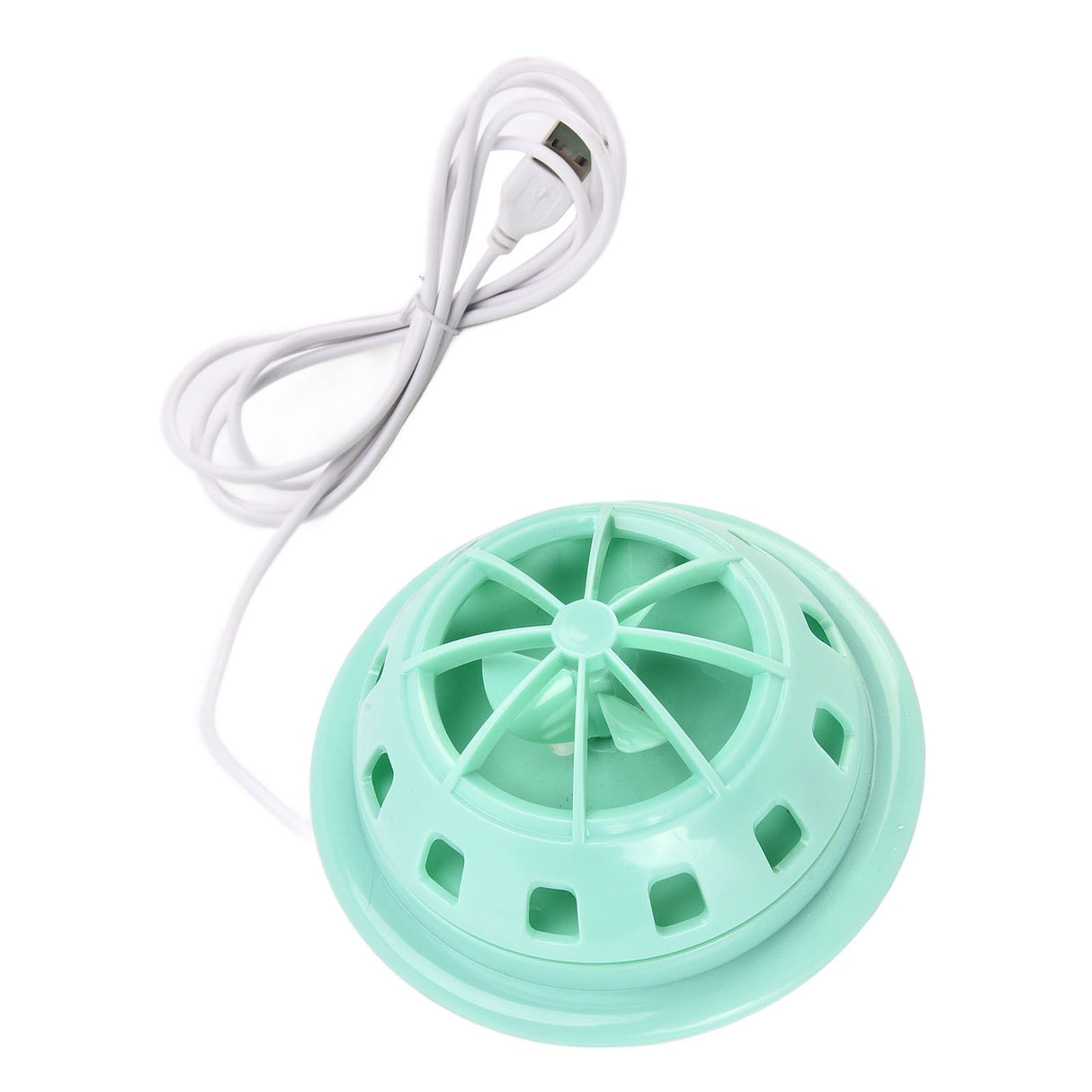Mini Ultrasonic Dishwasher Portable USB Household Fruit Dishwasher for Home KitchenGreen