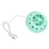 Mini Ultrasonic Dishwasher Portable USB Household Fruit Dishwasher for Home KitchenGreen