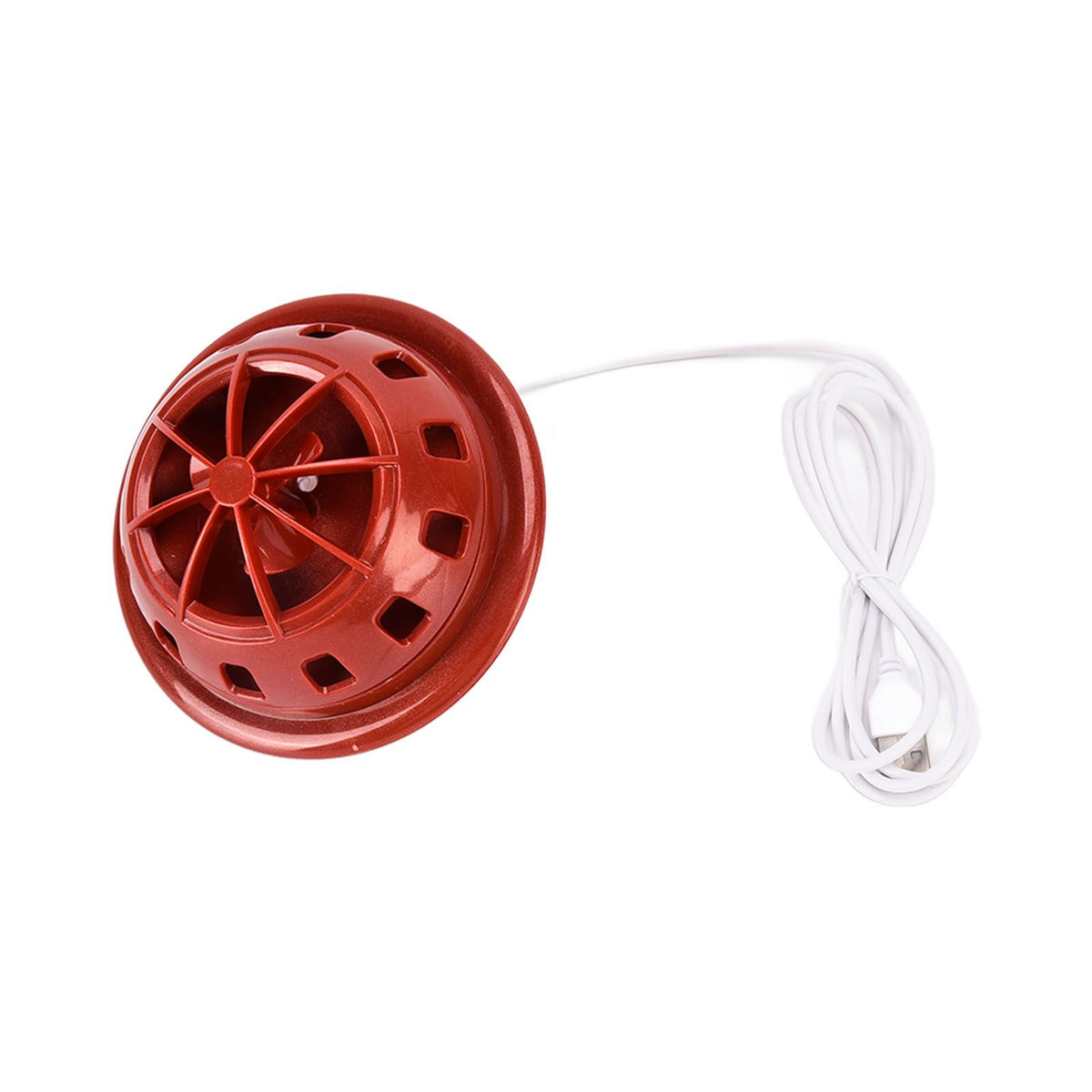 Mini Ultrasonic Dishwasher Portable USB Household Fruit Dishwasher for Home KitchenRed