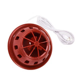 Mini Ultrasonic Dishwasher Portable USB Household Fruit Dishwasher for Home KitchenRed