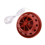 Mini Ultrasonic Dishwasher Portable USB Household Fruit Dishwasher for Home KitchenRed