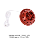 Mini Ultrasonic Dishwasher Portable USB Household Fruit Dishwasher for Home KitchenRed - Extra Image