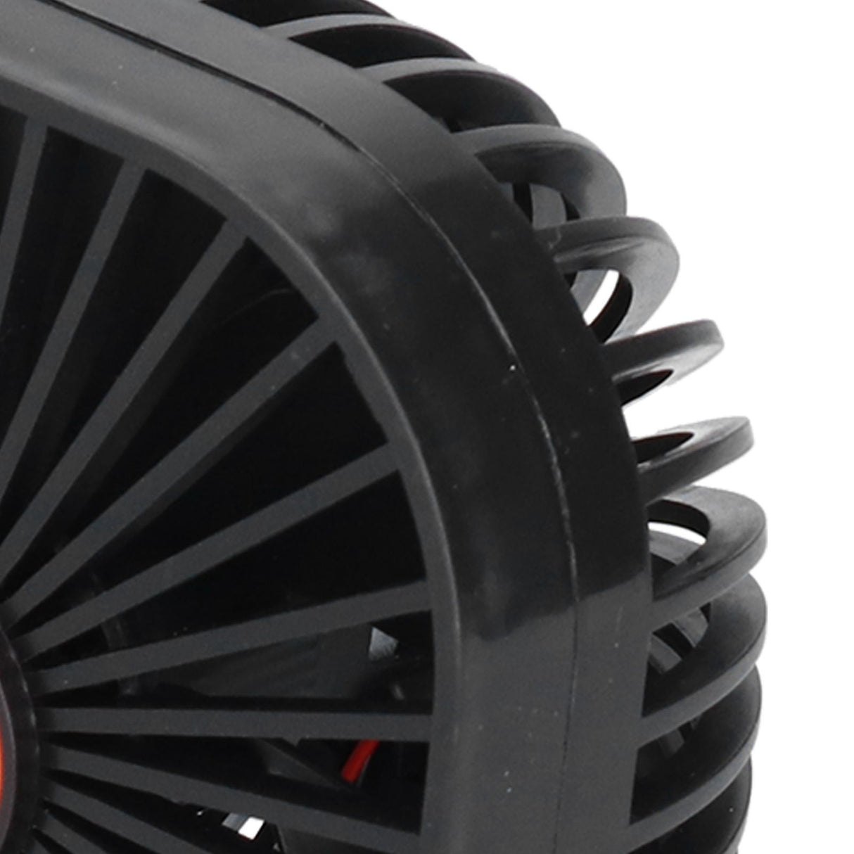 USB Car Fan ABS 360° Rotatable Single Headed USB Charging Mini Car Cooling Fan 5V 2A