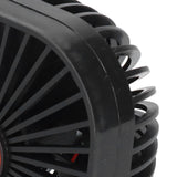 USB Car Fan ABS 360° Rotatable Single Headed USB Charging Mini Car Cooling Fan 5V 2A