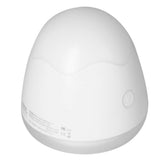 Mini Fabric Shaver Rechargeable Portable Sweater Defuzzer with Six Stainless Steel Leaf Blade and BrushWhite - Side View