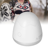 Mini Fabric Shaver Rechargeable Portable Sweater Defuzzer with Six Stainless Steel Leaf Blade and BrushWhite